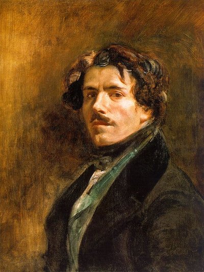 Autoritratto da Ferdinand Victor Eugene Delacroix